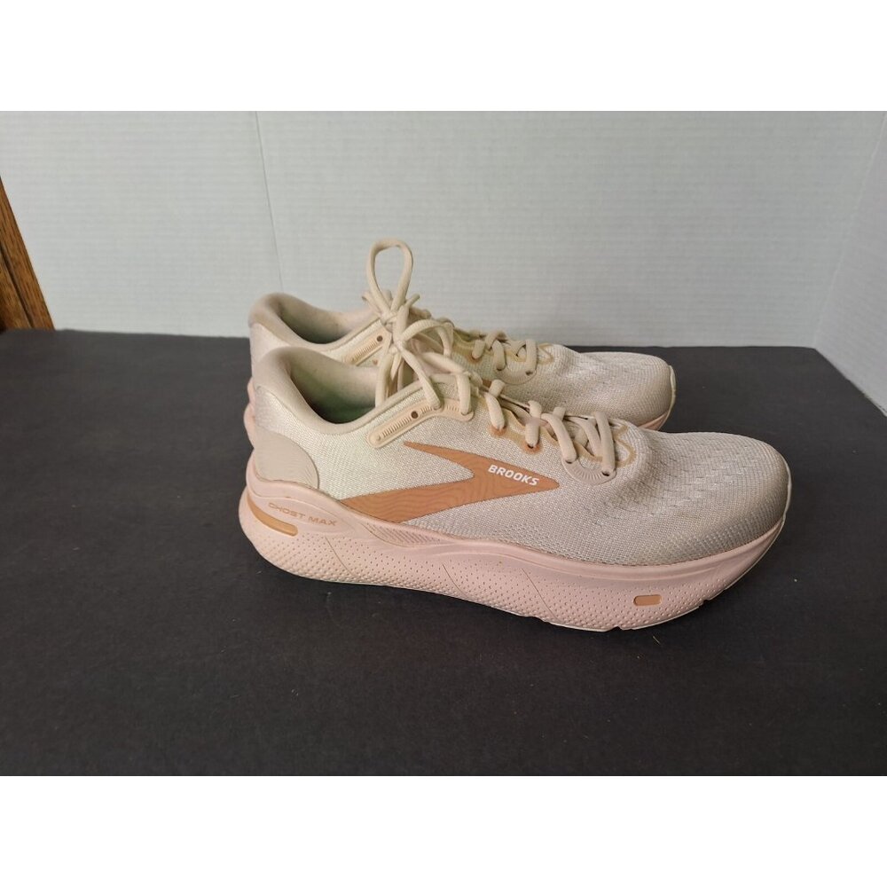 Brooks Ghost Max Womens Size 9 1203951B135 Pink Soles Athletic Shoes Sneakers - Picture 12 of 13